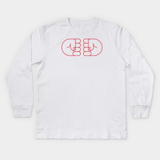 Fist Pump Kids Long Sleeve T-Shirt